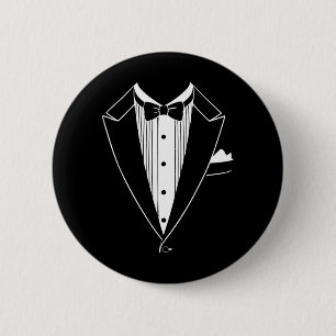 Smoking-Hemd Männer Frauen Kinder Tux Anzug Fliege Button