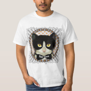 Smoking-Katze T-Shirt