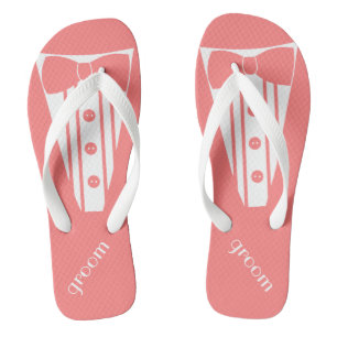 Smoking personifiziert Farbe Flip Flops