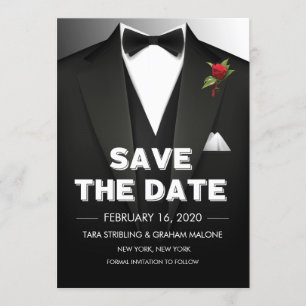 Smoking Save-the-Date-Einladung Einladung