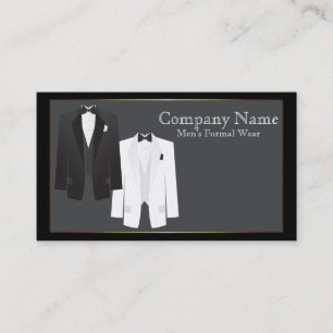 Smokings Herren Formalbekleidung Visitenkarte