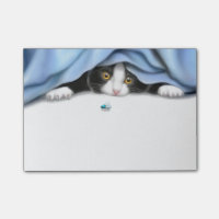 Smokings-Kätzchen-Wanzen-Jäger-Post-Itanmerkungen