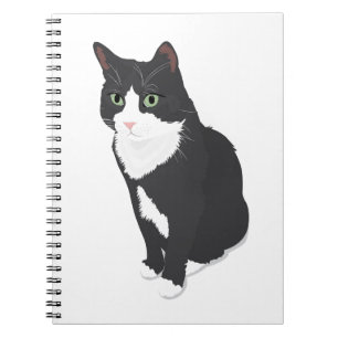 Smokings-Katze Notizblock