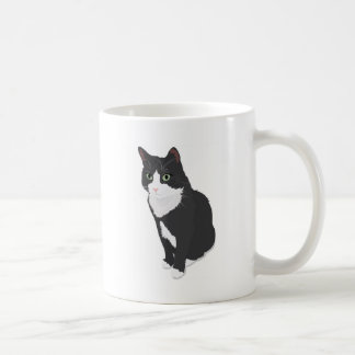 Smokings-Katze Tasse