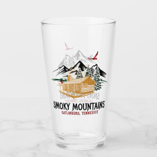Smoky Mountain Holzhütte Glas
