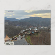 Smoky Mountain Ruhe: Gatlinburg aus der Luft