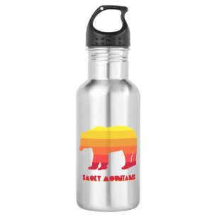 Smoky Mountains Bär Edelstahlflasche
