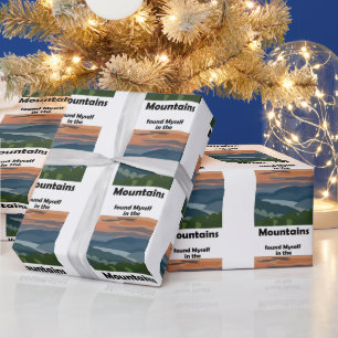 Smoky Mountains Fand Mich Selbst In Den Bergen Geschenkpapier