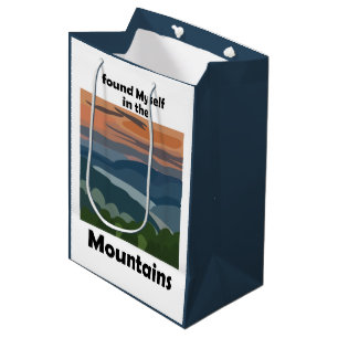Smoky Mountains Fand Mich Selbst In Den Bergen  Mittlere Geschenktüte