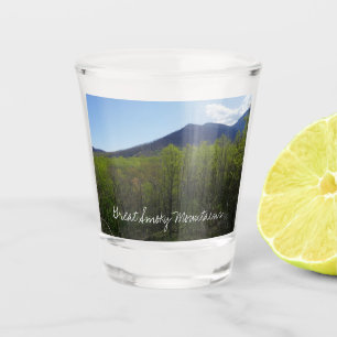 Smoky Mountains in Spring Schnapsglas