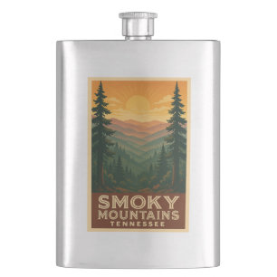 Smoky Mountains Nationalpark Flask Flachmann