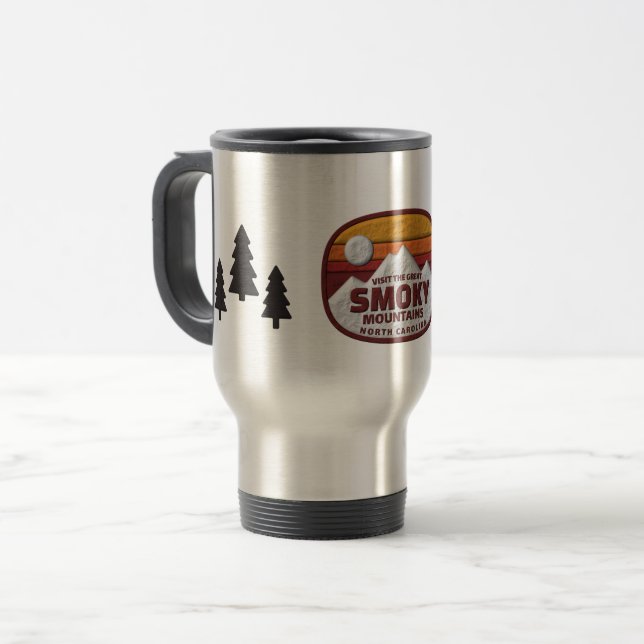 Smoky Mountains    Reisebecher (Vorderseite Links)