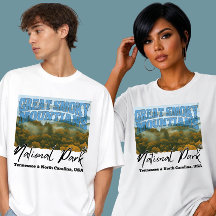 Smoky Mountains Tennessee & North Carolina Retro 