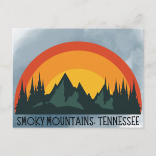 Smoky Mountains Tennessee Postkarte