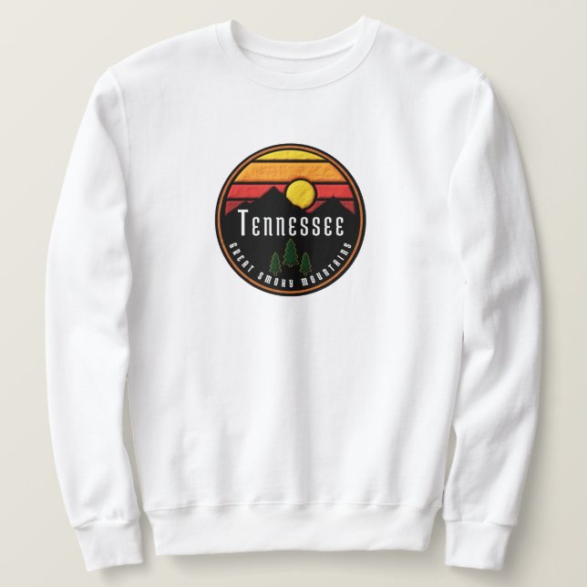 Smoky Mountains Tennessee Sweatshirt (Design vorne)