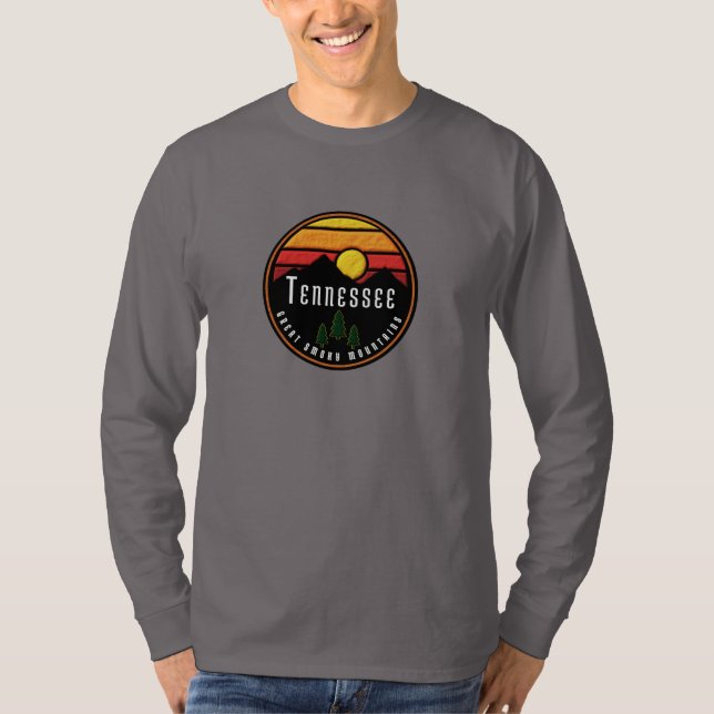Smoky Mountains Tennessee T-Shirt (Vorderseite)