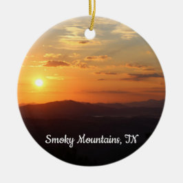Smoky Mountains Tennessee Weihnachtsbaum Ornament