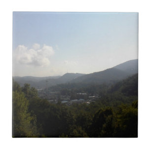 Smoky Mountains Untersetzer Fliese 2