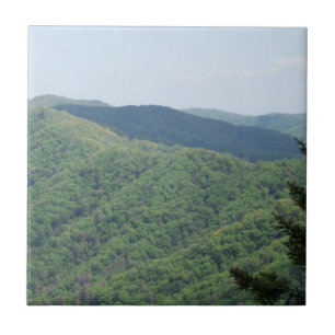 Smoky Mountains Untersetzer Kachel 1