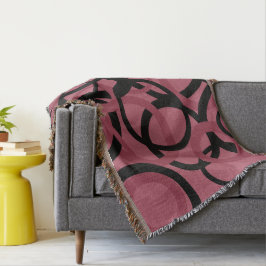 Smoky Topaz und schwarze Kreise Decke