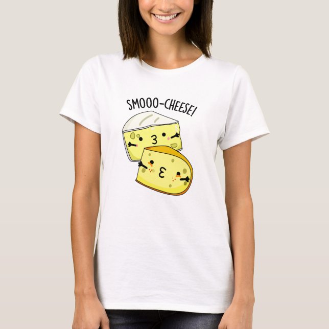Smoo-Käse Funny Cheese Pun T-Shirt (Vorderseite)