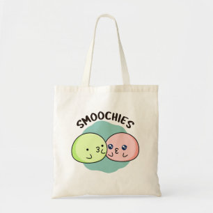 Smoochies Funny Kissing Mochi Pun Tragetasche