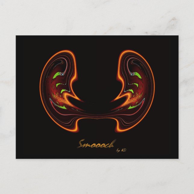 Smoooch Postkarte (Vorderseite)
