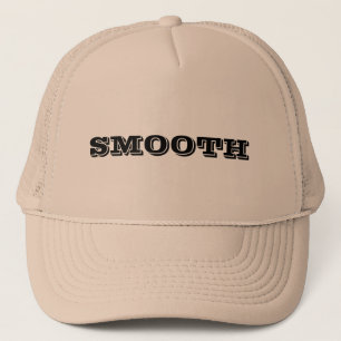 Smooth auf einem Khaki Truckerkappe
