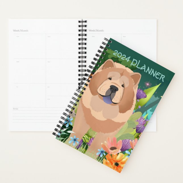 SMOOTH CHOW 2024 Daily Plananner Anpassen Text Planer (Anzeige)