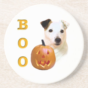 Smooth Coat Parson Russell Terrier Halloween BOO Getränkeuntersetzer
