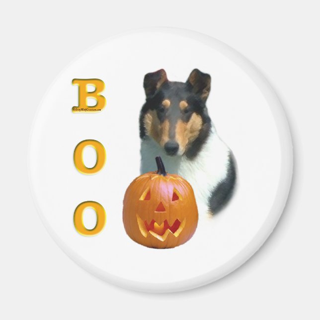 Smooth Collie Boo - Magnet (Vorne)