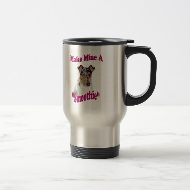 Smooth Collie Geschenke Reisebecher (Rechts)