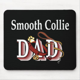 Smooth Collie Vater Geschenke Mousepad