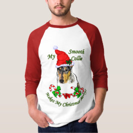 Smooth Collie Weihnachtspenden T-Shirt