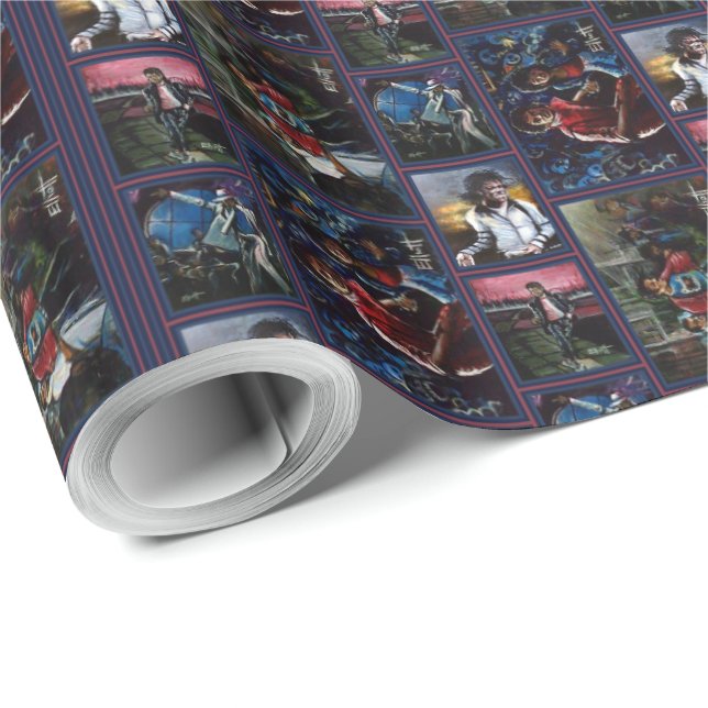 Smooth Criminal Wrapping Paper Geschenkpapier (Rolleneckpunkt)