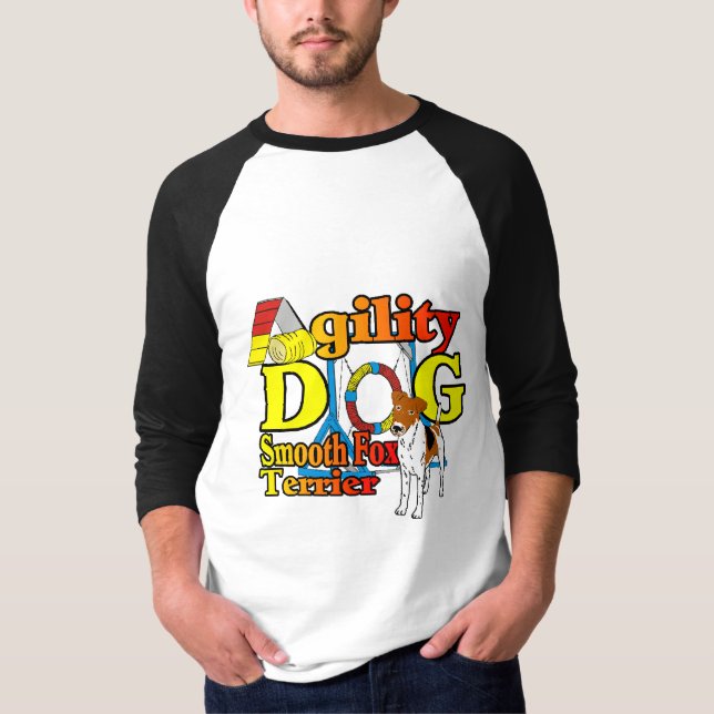 Smooth_Fox_Terrier_Agility T-Shirt (Vorderseite)