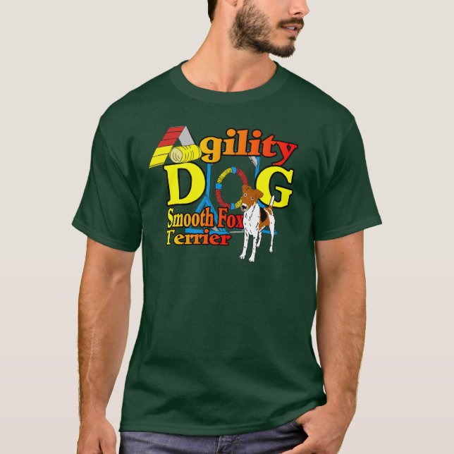 Smooth_Fox_Terrier_Agility T-Shirt (Vorderseite)