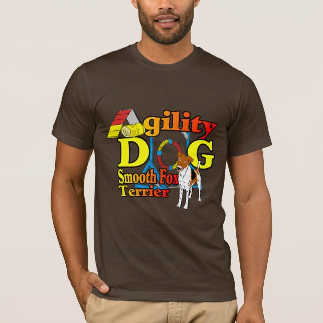 Smooth_Fox_Terrier_Agility T-Shirt (Vorderseite)