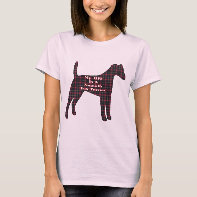 Smooth Fox Terrier BESTE FREUNDIN Geschenke T-Shirt (Vorderseite)