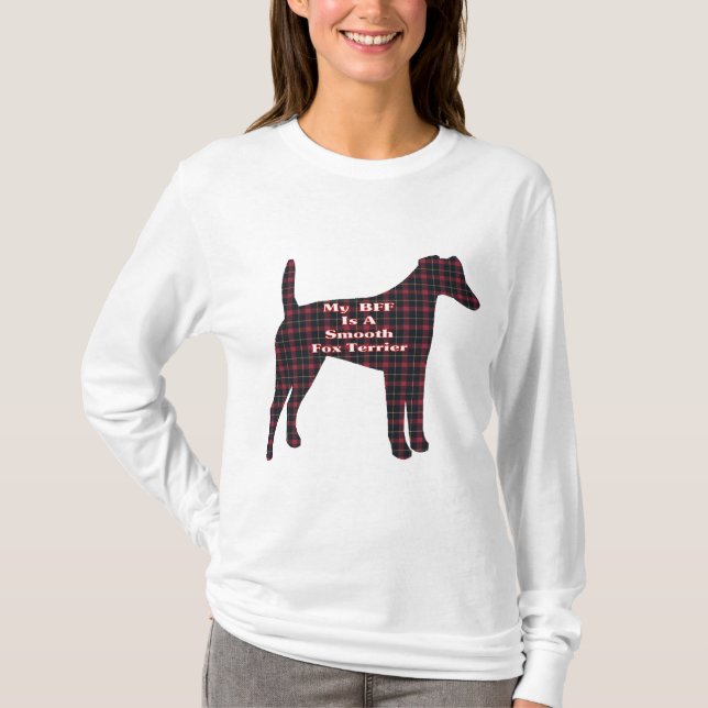 Smooth Fox Terrier BESTE FREUNDIN Geschenke T-Shirt (Vorderseite)