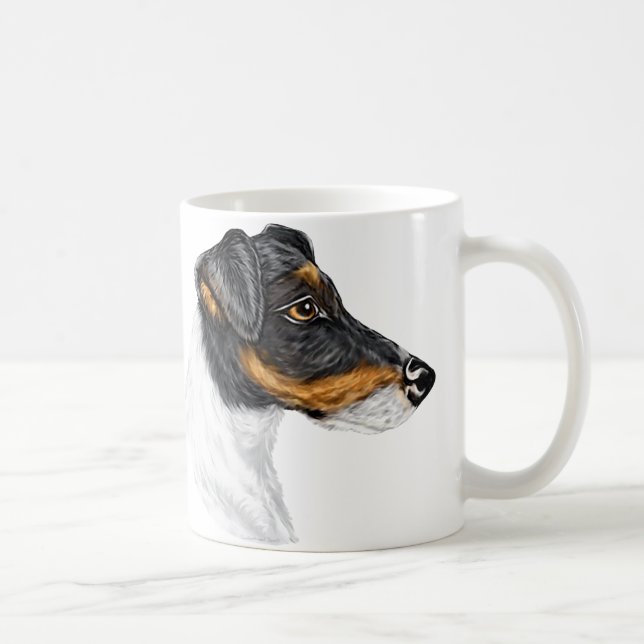 Smooth Fox Terrier Kaffeetasse (Rechts)