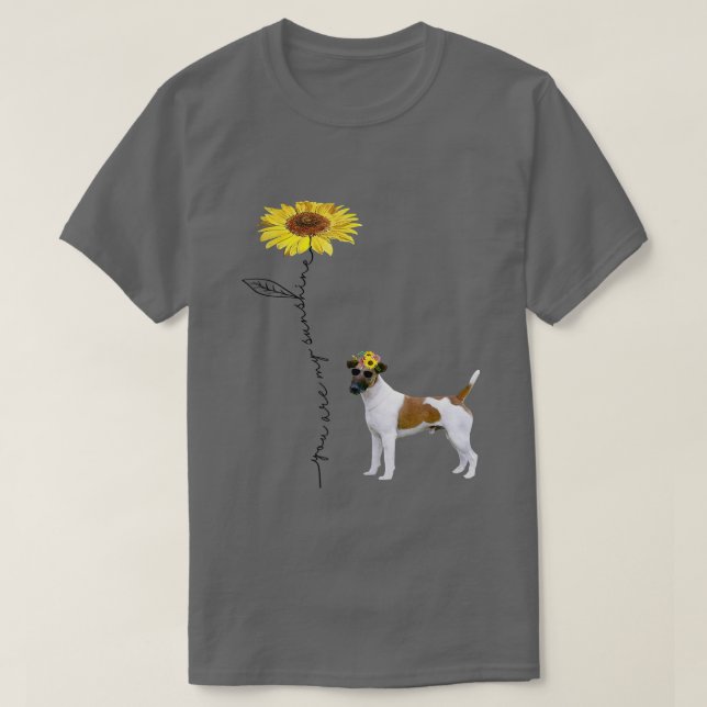 Smooth für Terrier, meine Freunde, mein Sonnensche T-Shirt (Design vorne)