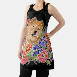 SMOOTH GARDEN PATH Chow All-over Print Schürze