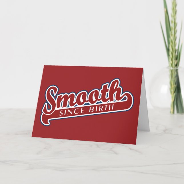 SMOOTH-Grußkarten Karte (Vorderseite)