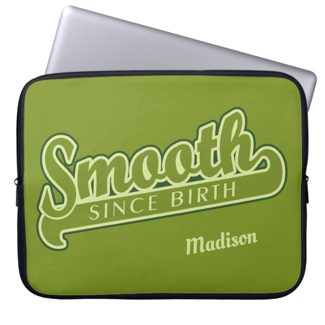 SMOOTH individuelle Name Notebook-Ärmel Laptopschutzhülle (Vorderseite)