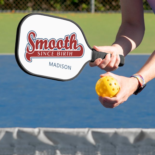 SMOOTH individuelle Name Pickleball Paddel Schläger (InSitu)