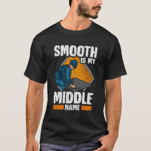 Smooth ist mein Mittnenname Betonfinisher im Jemen T-Shirt