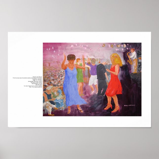 Smooth Jazz Festival Poster (Vorne)