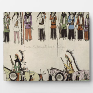 'Smoothing the Place Dance' (ink on paper) Fotoplatte