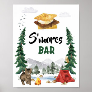 S'more Bar Party-Zeichen Poster